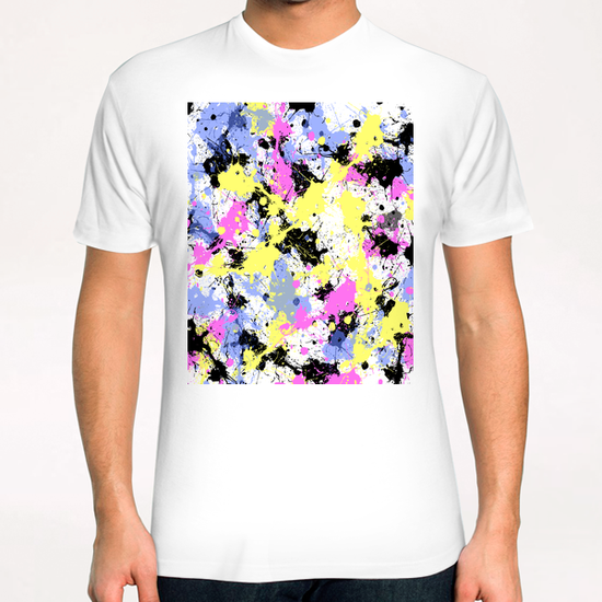Paint Splash X 0.1 T-Shirt by Amir Faysal