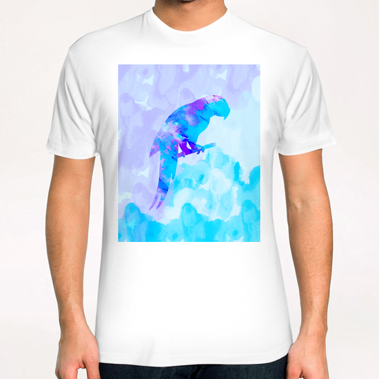 Abstract Parrot T-Shirt by Amir Faysal