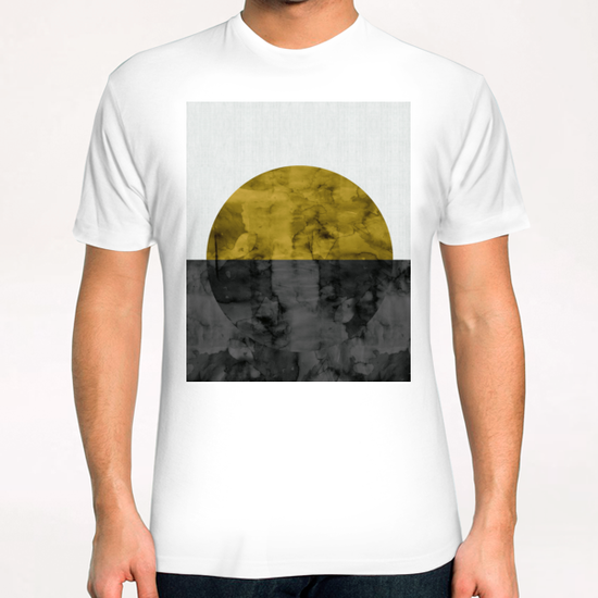 Watercolor landscape geometrica II T-Shirt by Vitor Costa