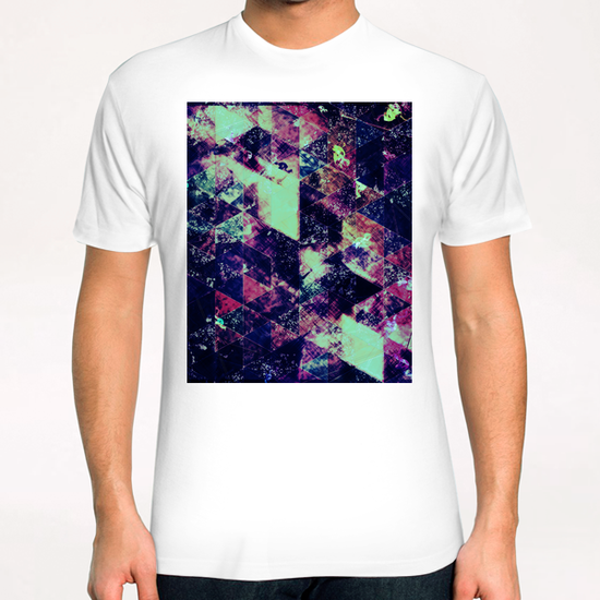 Abstract Geometric Background #4 T-Shirt by Amir Faysal