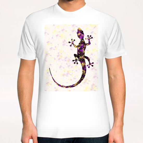 Abstract Lizard T-Shirt by Amir Faysal