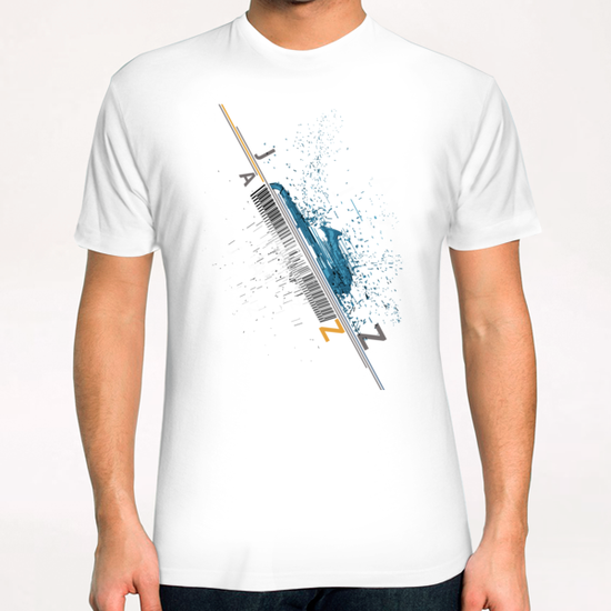 Jazz Festival T-Shirt by cinema4design
