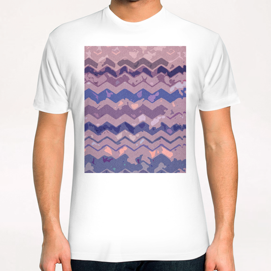 Abstract Chevron X 0.2 T-Shirt by Amir Faysal