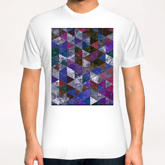 Abstract Geometric Background #9 T-Shirt by Amir Faysal