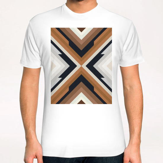 Dynamic geometric pattern T-Shirt by Vitor Costa