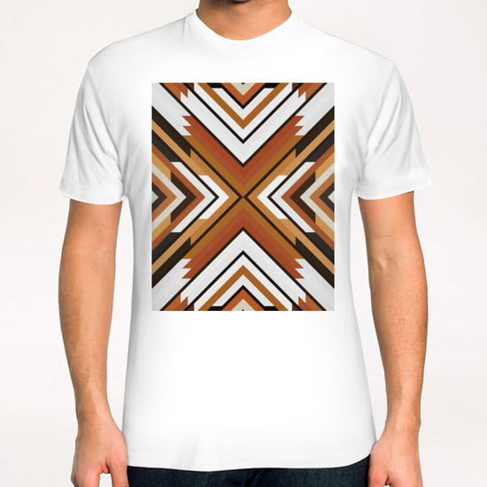 Dynamic geometric pattern I T-Shirt by Vitor Costa