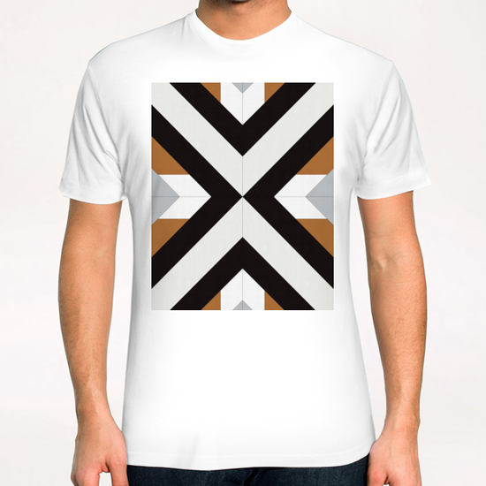 Dynamic geometric pattern II T-Shirt by Vitor Costa