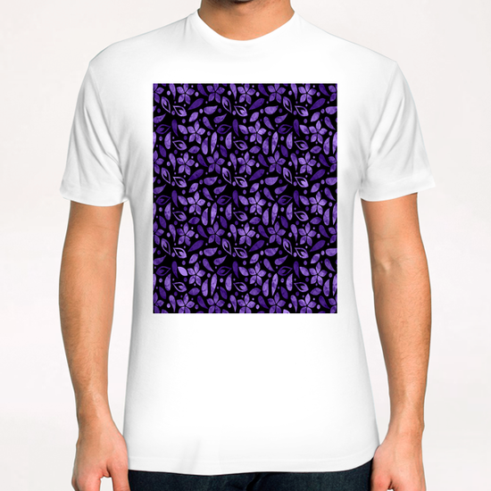 LOVELY FLORAL PATTERN X 0.16 T-Shirt by Amir Faysal
