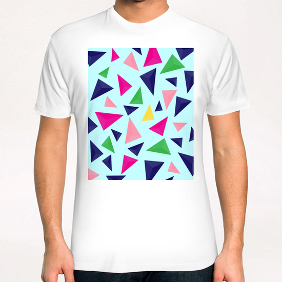 Lovely Geometric Background X 0.5 T-Shirt by Amir Faysal