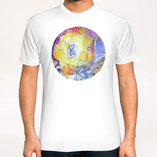 Creation with Wings T-Shirt by Heidi Capitaine