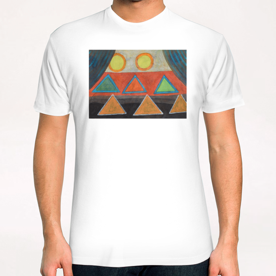 Clear the Stage for The Geometry Show T-Shirt by Heidi Capitaine