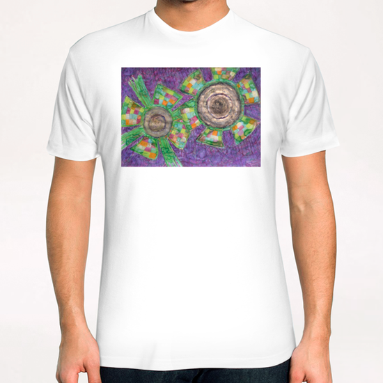 King Flower and Queen Flower  T-Shirt by Heidi Capitaine