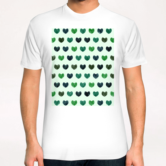 Cute Hearts X 0.2 T-Shirt by Amir Faysal