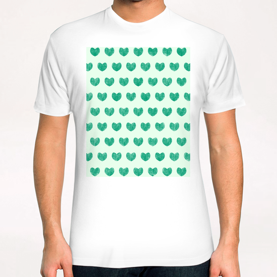 Cute Hearts X 0.3 T-Shirt by Amir Faysal