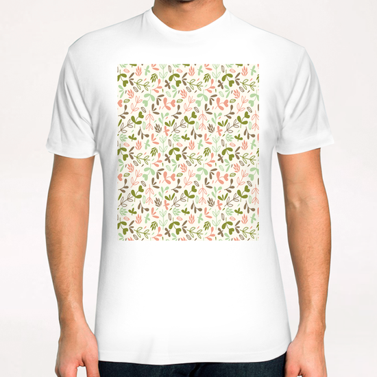 LOVELY FLORAL PATTERN X 0.20 T-Shirt by Amir Faysal