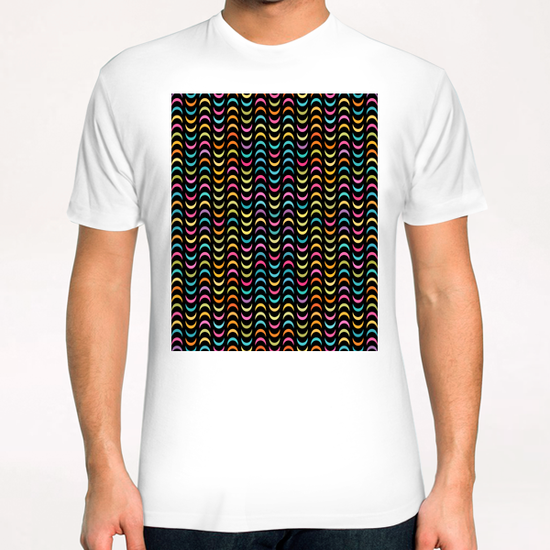 Lovely Geometric Background X 0.3 T-Shirt by Amir Faysal