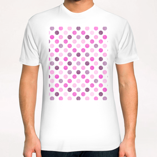 Watercolor Polka Dots #3 T-Shirt by Amir Faysal
