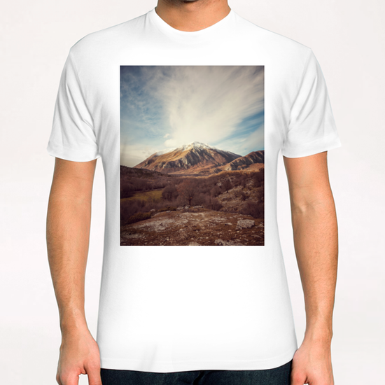 Mountains in the background  XVII T-Shirt by Salvatore Russolillo