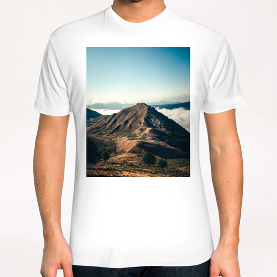 Mountains in the background XXII T-Shirt by Salvatore Russolillo