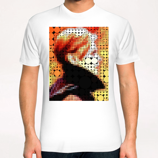 Bowie Low Abstract T-Shirt by Louis Loizou