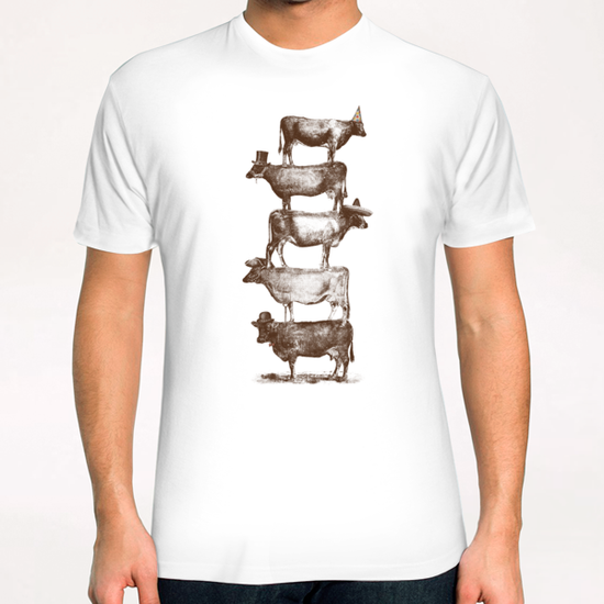 Cow Cow Nuts T-Shirt by Florent Bodart - Speakerine