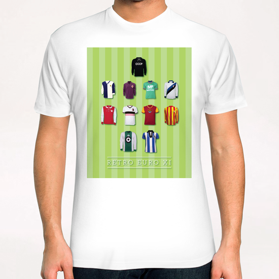 RETRO EURO XI T-Shirt by Louis Loizou