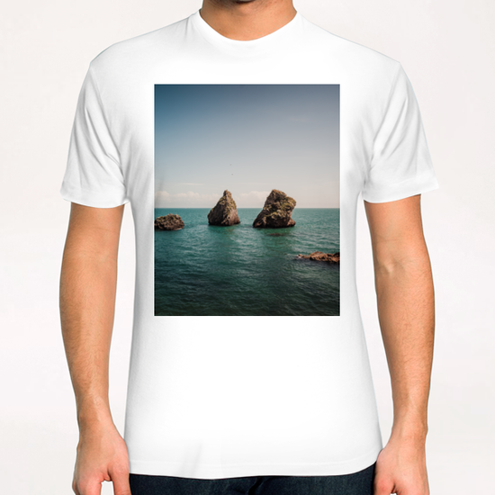 Rocks From the sea T-Shirt by Salvatore Russolillo