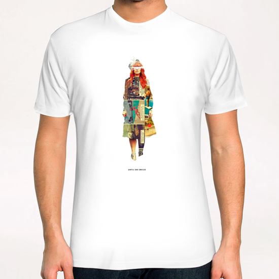 Until She Smiles T-Shirt by Frank Moth