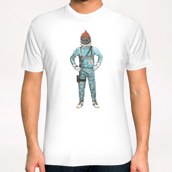 Zissou In Space T-Shirt by Florent Bodart - Speakerine