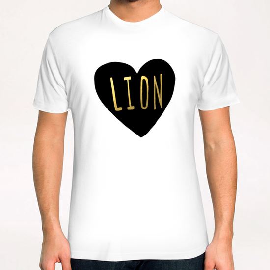 Lion Heart T-Shirt by Leah Flores