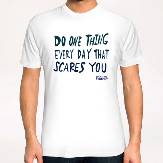 Scares You T-Shirt by Leah Flores