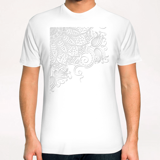 Mandala - Ghost canvas T-Shirt by Alexandre Ibáñez