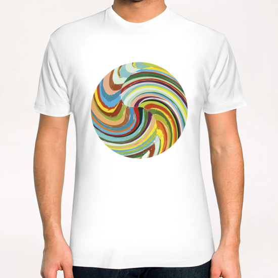 Color Wave T-Shirt by Vic Storia