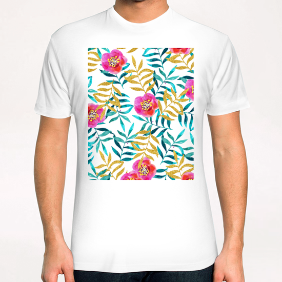 Floral Sweetness T-Shirt by Uma Gokhale
