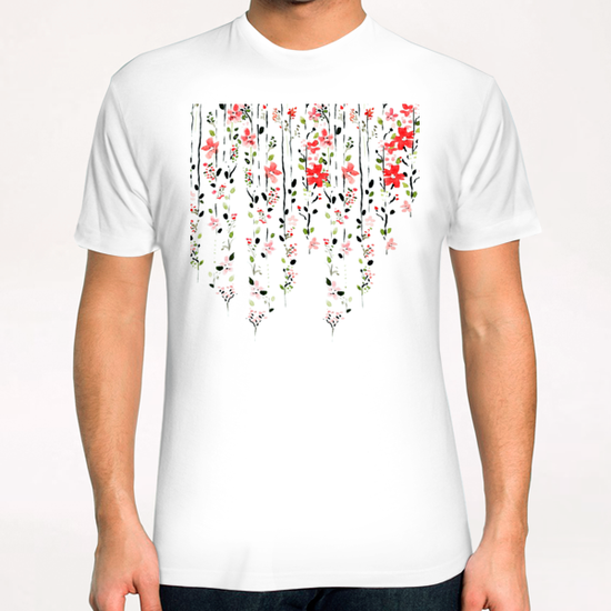 Floral Dilemma T-Shirt by Uma Gokhale