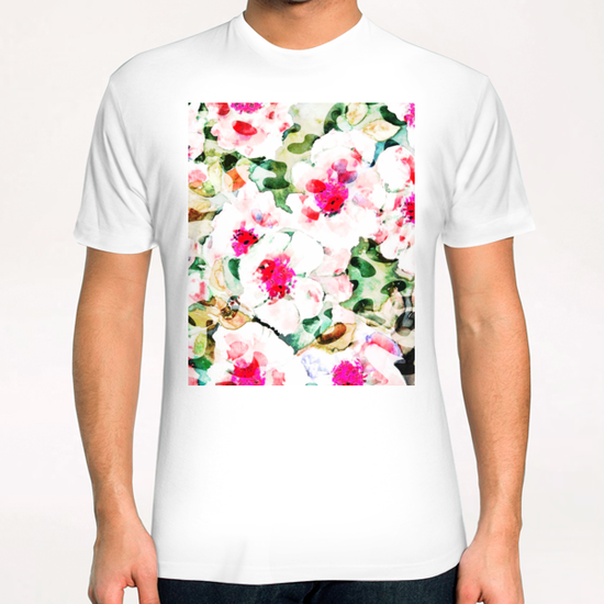 Flower Love T-Shirt by Uma Gokhale