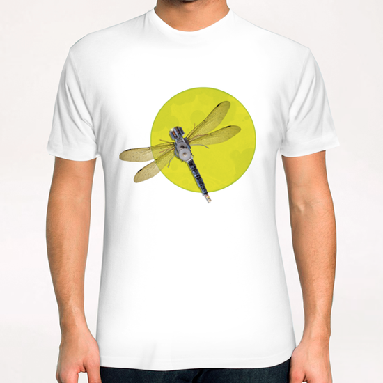 Mecanical Dragonfly T-Shirt by tzigone