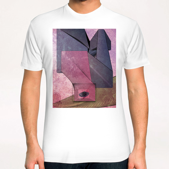 raindrop falling on a leaf T-Shirt by cla.sto