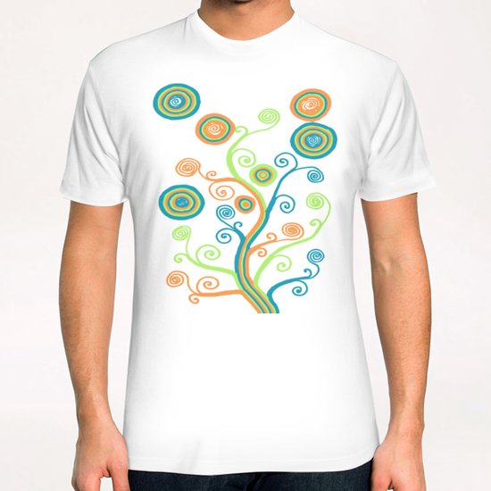 Glow Tree T-Shirt by ShinyJill