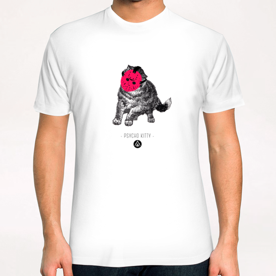 Psycho Kitty T-Shirt by Alfonse