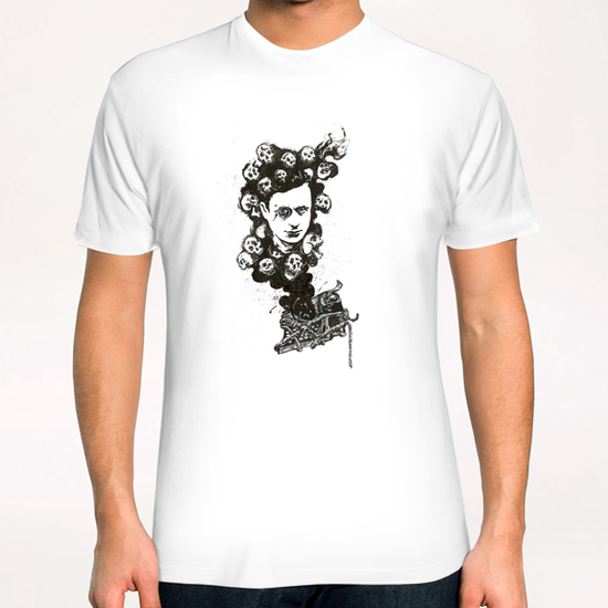 Tristan Tzara. T-Shirt by Aaron Morgan