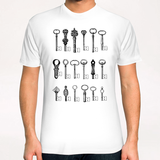 USB Keys T-Shirt by Florent Bodart - Speakerine