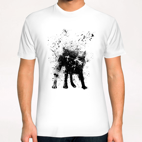 Wet dog T-Shirt by Balazs Solti