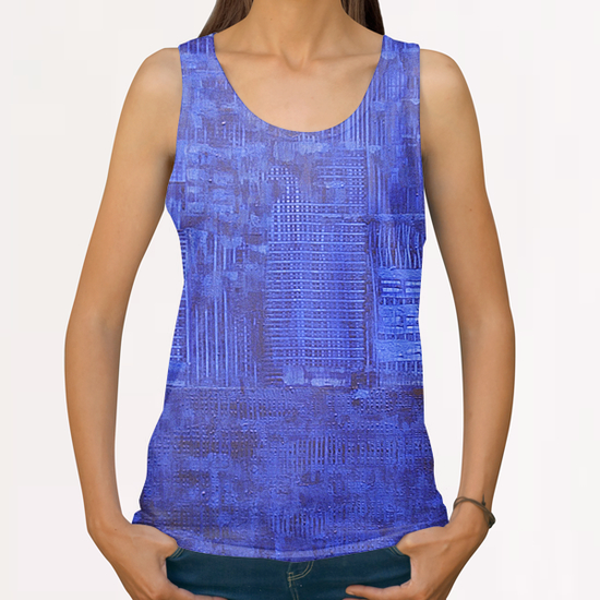 Ville Azur All Over Print Tanks by di-tommaso