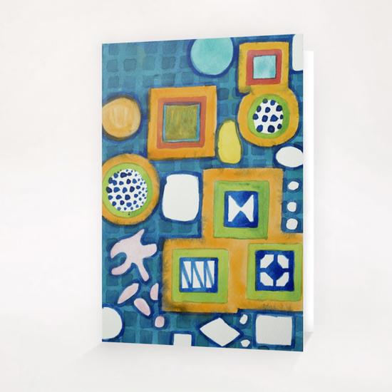 Cluster of Wall Objects Greeting Card & Postcard by Heidi Capitaine